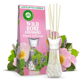 Air Wick Freshener Reed Diffuser Wild Rose And Patchouli 33ML