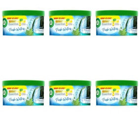 Air Wick Scented Gel Room Freshener Odour Fresh Water 70ml - Pack of 6