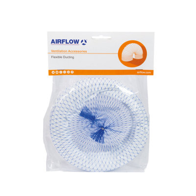 Airflow 100mm x 3M PVC Flexible Ducting Hose