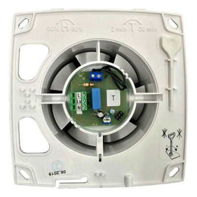 Airflow 9041348 AUE100T AURA-ECO Axial Extractor Fan (Timer Model)