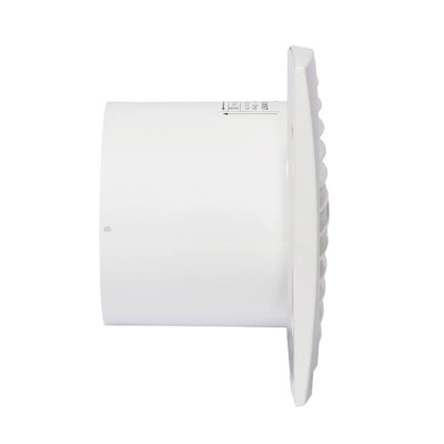 Airflow Aria Basic Bathroom Extractor Fan, 18.5 l/s, 100mm, Quiet, IPX4 ...