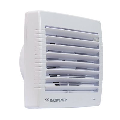 Airflow MaxiVent 150mm Fan with Auto Shutter, Timer Control, 72l/s ...