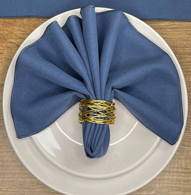 Airforce Blue Napkins 48cm x 348cm (19 x 19)