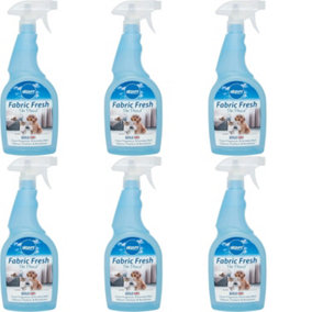 Airpure Pet Proud Fabric Freshener Spray, 750Ml (Pack of 6)