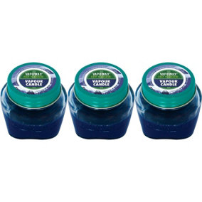Airpure Vapowax Vapour Candle Mini, Single, VC197 (Pack of 3)