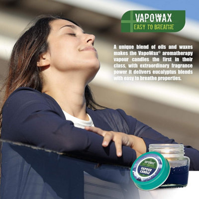 Pan Aroma Vapour Release Candles – 4 Pack – Eucalyptus Scent – Cold & Flu Relief
