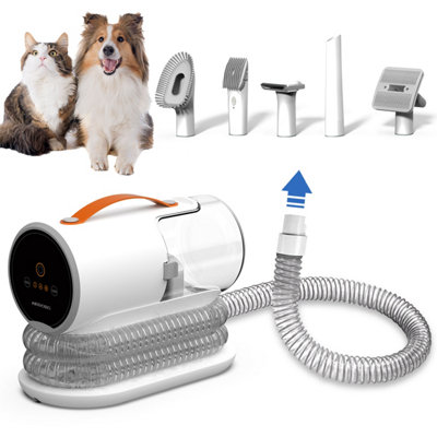 Dog grooming best sale vacuum brush