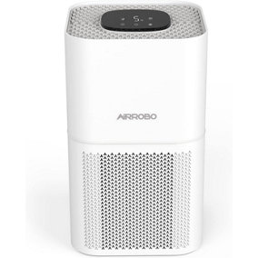 AIRROBO Air Purifier for Bedroom & Home Quiet Bladeless Fan HEPA Filter Air Purifier for Pollen, Dust, Smoke, Odours and Pet Smell