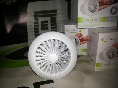 AirRoxy 100mm Ceiling Extractor Fan Humidity Sensor Quality 4 Inch Bathroom Fan Arid - 3