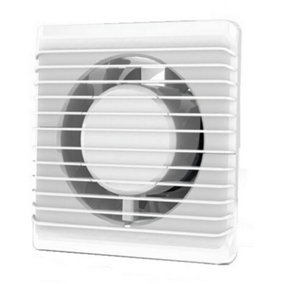 AirRoxy 100mm Humidity Sensor Extractor Fan Silent Bathroom Ventilation Extraction