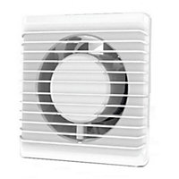 AirRoxy 100mm Timer Extractor Fan Silent Bathroom Ventilation Extraction