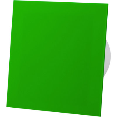 AirRoxy Green Acrylic Glass Front Panel 100mm Humidity Sensor Extractor Fan for Wall Ceiling Ventilation Price Comparisons | Compare The Build