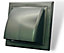 AirTech Grey Air Vent Grille Gravity Flap External Ventilation Cover Ducting (Cowl) 4" (100MM)