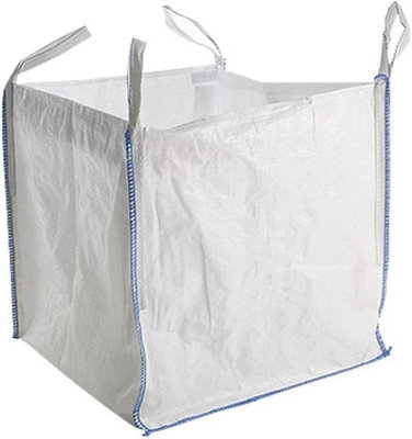 AirTech- UK 1 x New FIBC Bulk Bags Builders Garden Waste 1 Tonne TON Jumbo Bags Storage Sack Heavy Duty