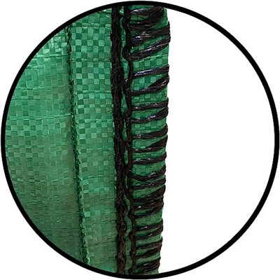 AirTech-UK 10 x Green Garden Waste Bags 120 Litres (45 x 45 x 56) cm Industrial Woven Polypropylene Material  Lawn and Garden - 4