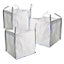 AirTech- UK 10 x New FIBC Bulk Bags Builders Garden Waste 1 Tonne TON Jumbo Bags Storage Sack Heavy Duty