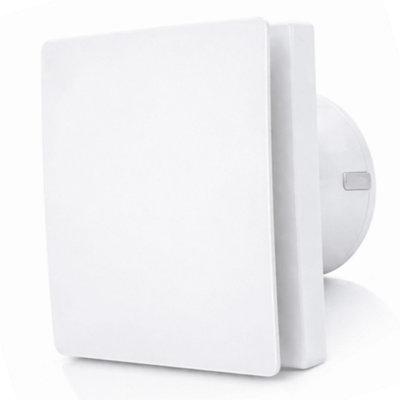 AirTech-UK 100mm Bathroom Extractor Fan with back draught and Timer ...