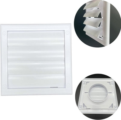 AirTech-UK 4" Inline Bathroom Extractor Fan with Timer - Complete Ventilation Kit for Bathroom and Shower - 4