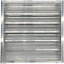 AirTech-UK Aluminum Louvre Grille 300 x 300 mm: Premium Weatherproof and Pest-Proof Protection for Your Home