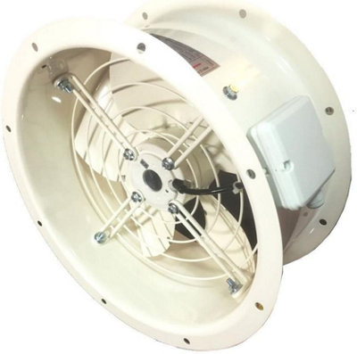 AirTech-UK Commercial Axial Extractor Sucker Canopy Cased Fan - 350mm