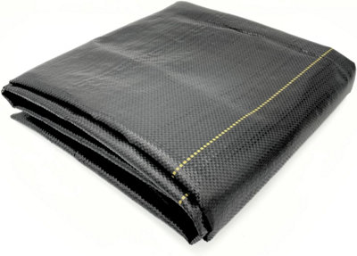 AirTech-UK Heavy Duty Weed Control Membrane Garden Weed Barrier Fabric for Landscaping 2M Wide x 60M length - 3