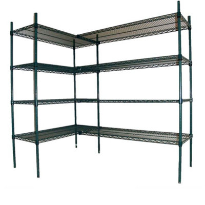 AirTech-UK Industrial Shelving Unit 355mm x 915mm for Cold Room Kitchen Food Storage