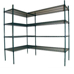 AirTech-UK Industrial Shelving Unit 460mm x 760mm for Cold Room Kitchen Food Storage
