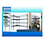 AirTech-UK Industrial Shelving Unit 460mm x 915mm for Cold Room Kitchen Food Storage