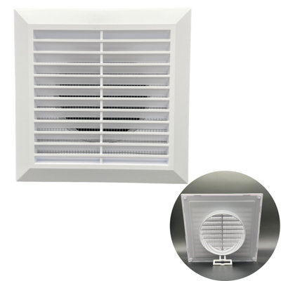 AirTech-UK Inline Bathroom Loft Extractor Fan Kit with LED Light and Run on Timer 100mm  / 4"" - 4