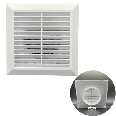 AirTech-UK Inline Bathroom Loft Extractor Fan Kit with LED Light and Run on Timer 100mm  / 4""