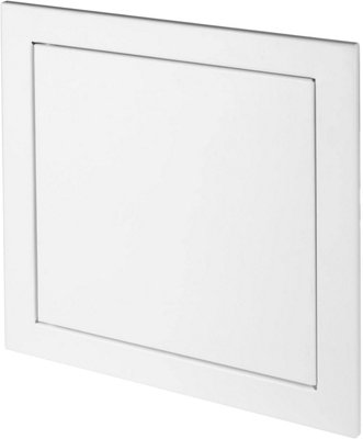 AirTech-UK Metal Inspection Door with Push-to-Open Access System Inspection Hatch Revision Door  (400 x 400 mm)