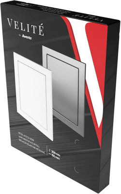 AirTech-UK Metal Inspection Door with Push-to-Open  Inspection Hatch Revision Door Galvanized Steel Build  (150 x 150 mm) - 3