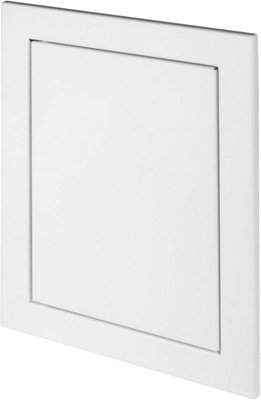 AirTech-UK Metal Inspection Door with Push-to-Open Inspection Hatch Revision Door Galvanized Steel Build  (150 x 200 mm) - 6