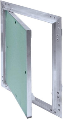 AirTech-UK Plasterboard Access Panels All Size with Aluminium Frame Inspection Hatch Revision Door (KRAL-19 (300x400))