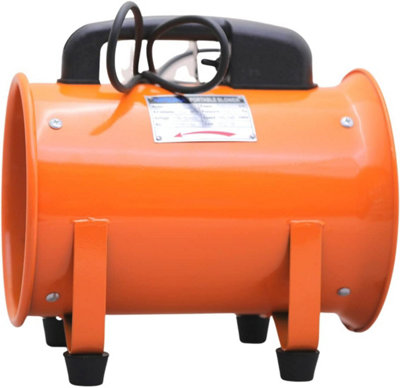 Exhaust sales fan portable