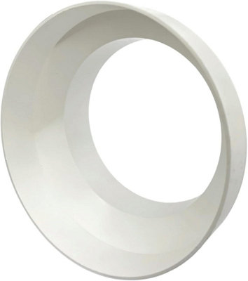 AirTeck-UK Universal Ventilation System Reducer 100-125 mm Diameter Transition Tube Connector for Efficient and Quiet Ventilation