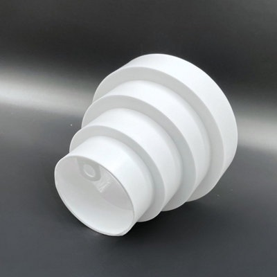 AirTeck-UK Universal Ventilation System Reducer - 80/150 mm Diameter Transition Tube Connector for Efficient and Quiet Ventilation - 5