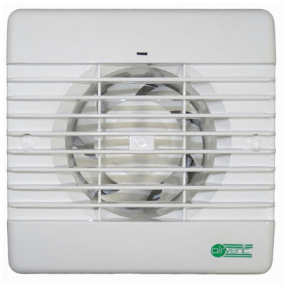 Airvent 406958 Quiet Axial Extractor Fan 100mm / 4 Inch (Timer Model)