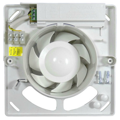 Airvent 406958 Quiet Axial Extractor Fan 100mm / 4 Inch (Timer Model)