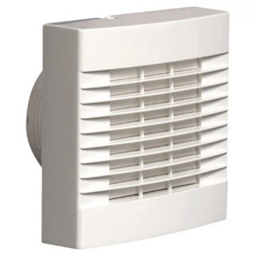 Airvent 426568 Kitchen / Utility Room Axial Extractor Fan with Auto-Shutters (Timer Model)