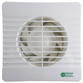 Airvent 431301 Low Profile Extractor Fan 100mm / 4 Inch (Standard Model)