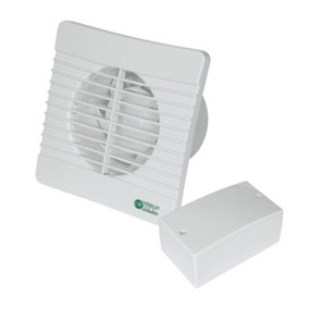 Airvent 434399 Low Voltage Axial Extractor Fan With Transformer 100mm 4 Inch (Timer Model)