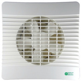 Airvent 435403 Low Profile Kitchen / Utility Room Extractor Fan (Standard Model)
