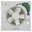 Airvent 435404 Low Profile Kitchen / Utility Room Extractor Fan (Timer Model)
