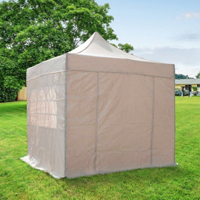 Airwave Four Seasons Essential 3x3 Pop Up Gazebo with Sides Beige