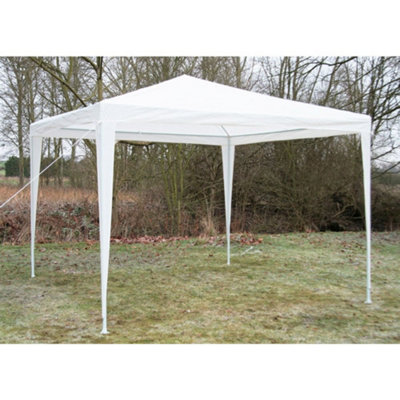 Airwave Party Tent 3m x 3m Gazebo White Outdoor Covering Garden