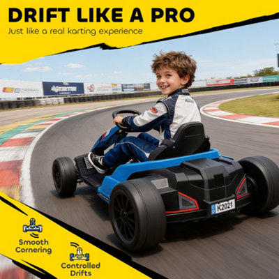 Kinder Go Karts Electric Kids Karting Pedal Cars für Kinder Fahren Sie auf 3 Rad