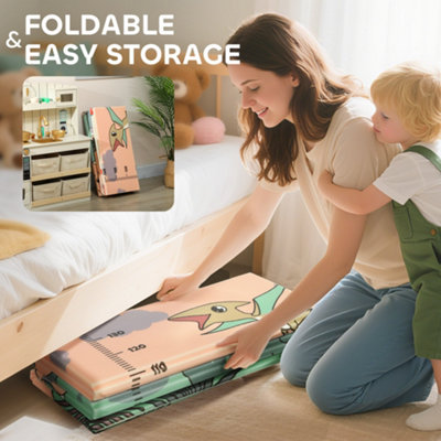 thumbnail image 2 of Car Portable Baby Play Mat 71" X 59" Playpen Mat Waterproof Baby Mat 2 of 13