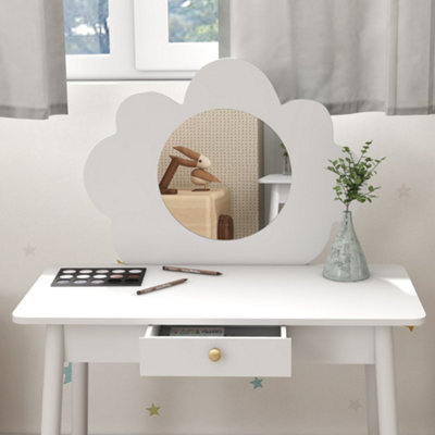 Kids white dressing table online