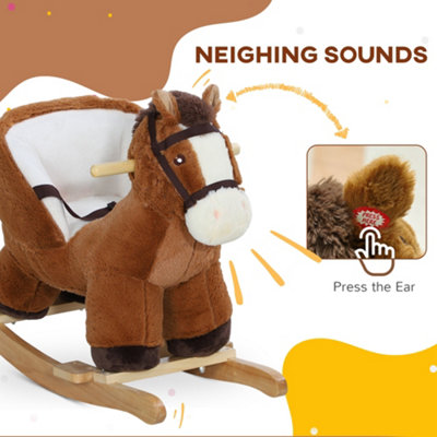 Neighing rocking horse online